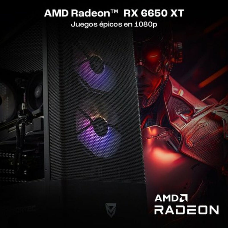 Desktop PC PcCom Lite AMD RADEON RX 6650XT 16 GB RAM 1 TB SSD