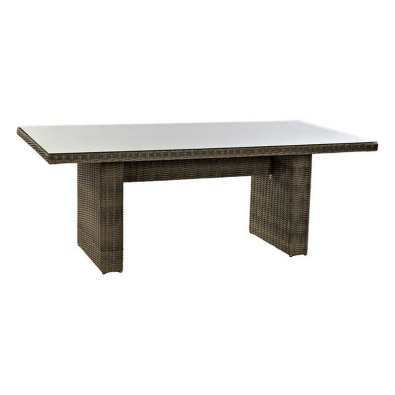 Tisch-Set mit 6 Stühlen DKD Home Decor 94 cm 200 x 100 x 75 cm (7 pcs)