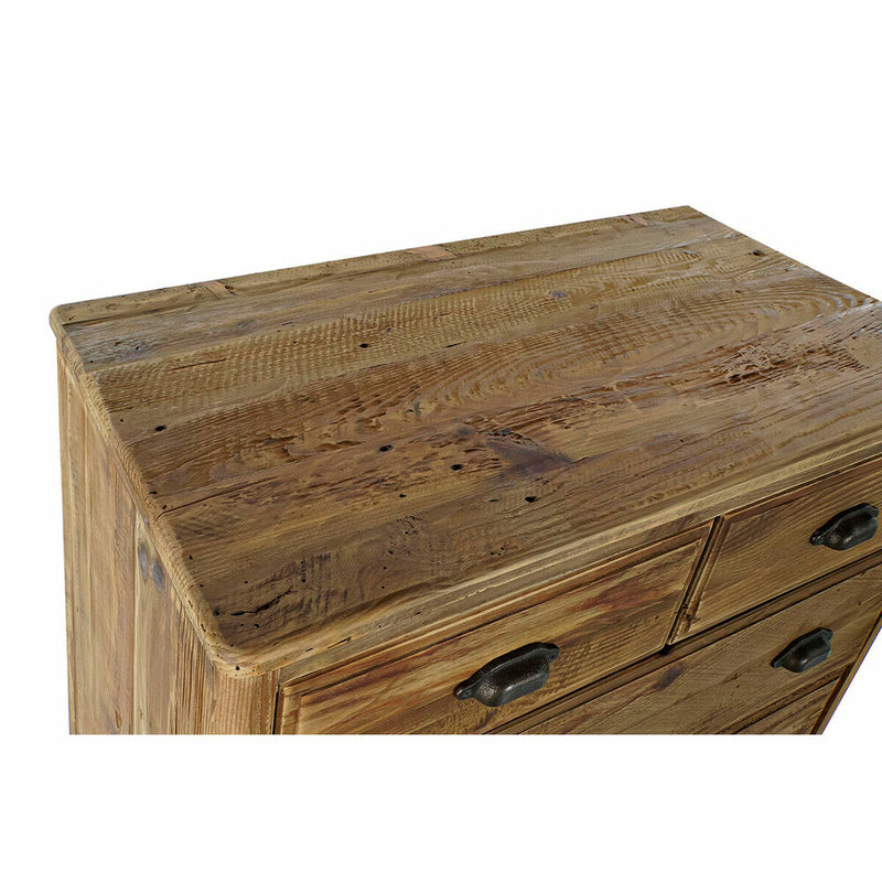 Schubladenschrank DKD Home Decor natürlich Recyceltes Holz Alpino 90 x 48 x 100 cm