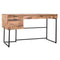 Schreibtisch DKD Home Decor Schwarz natürlich Metall Mango-Holz 150 x 60 x 85 cm
