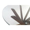 Esstisch DKD Home Decor Kristall Braun Durchsichtig Nussbaumholz 120 x 120 x 76 cm