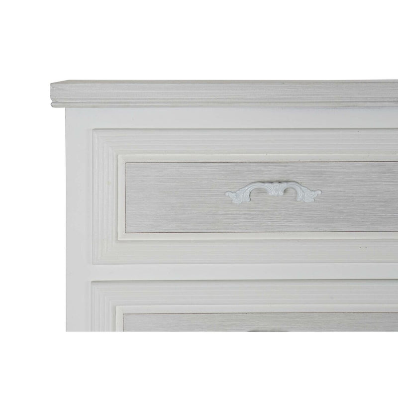 Schubladenschrank DKD Home Decor 100 x 40 x 87 cm Holz Weiß Romantisch Holz MDF