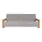 Sofa DKD Home Decor natürlich Hellgrau Recyceltes Holz Moderne 221 x 94 x 83 cm
