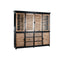 Displayständer Home ESPRIT Kristall Mango-Holz 218 x 43 x 203 cm
