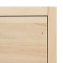 Schubladenschrank MARIE 85 x 40 x 95 cm natürlich Holz DMF