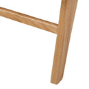 Sessel natürlich Holz Rattan 60,5 x 73,5 x 72,5 cm